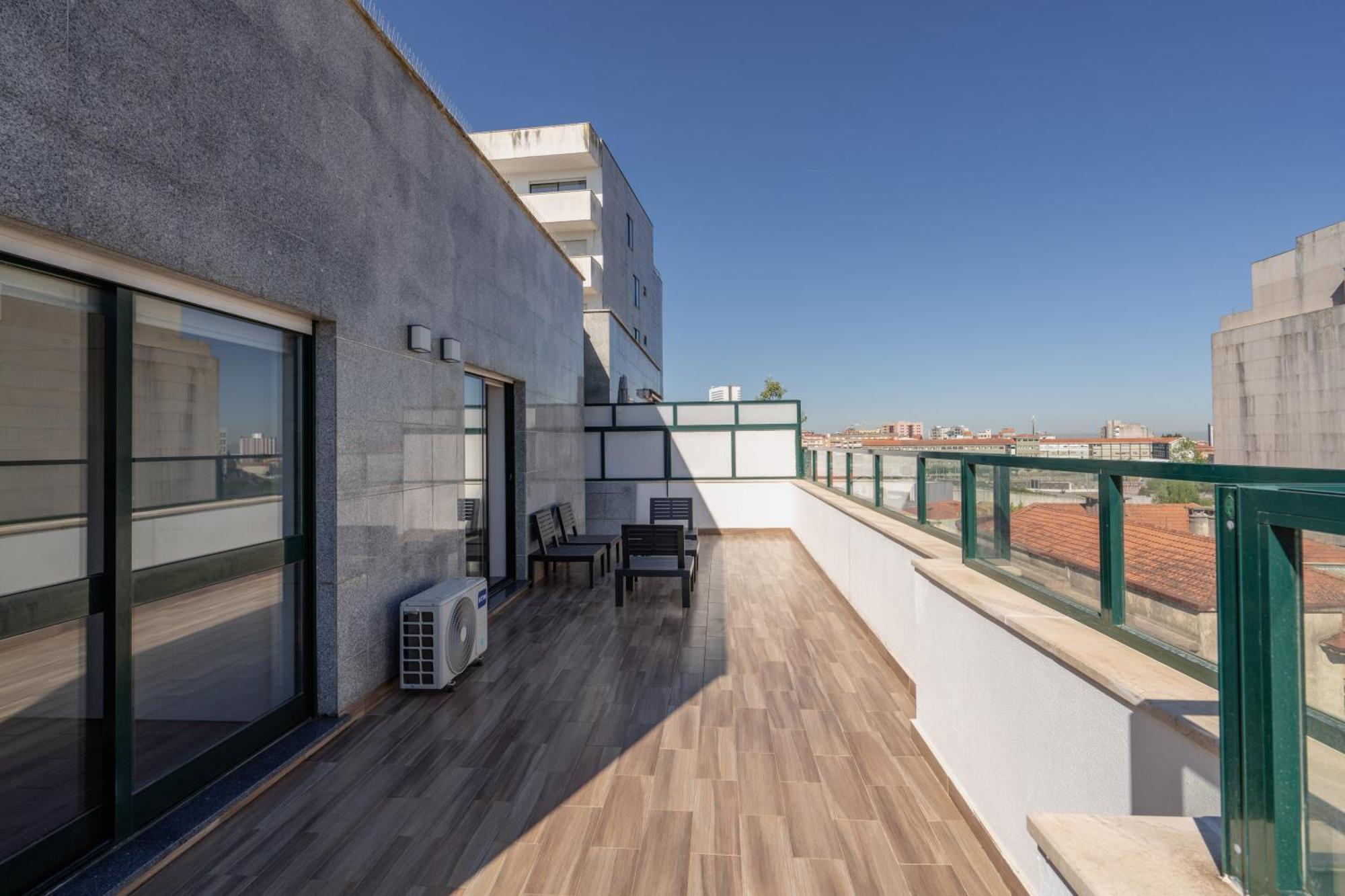 Gaia Terrace Apartamento Qian 2Br Ac L Free Parking Vila Nova de Gaia Exterior foto